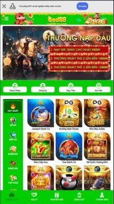 Tải về Ứng dụng GOD88